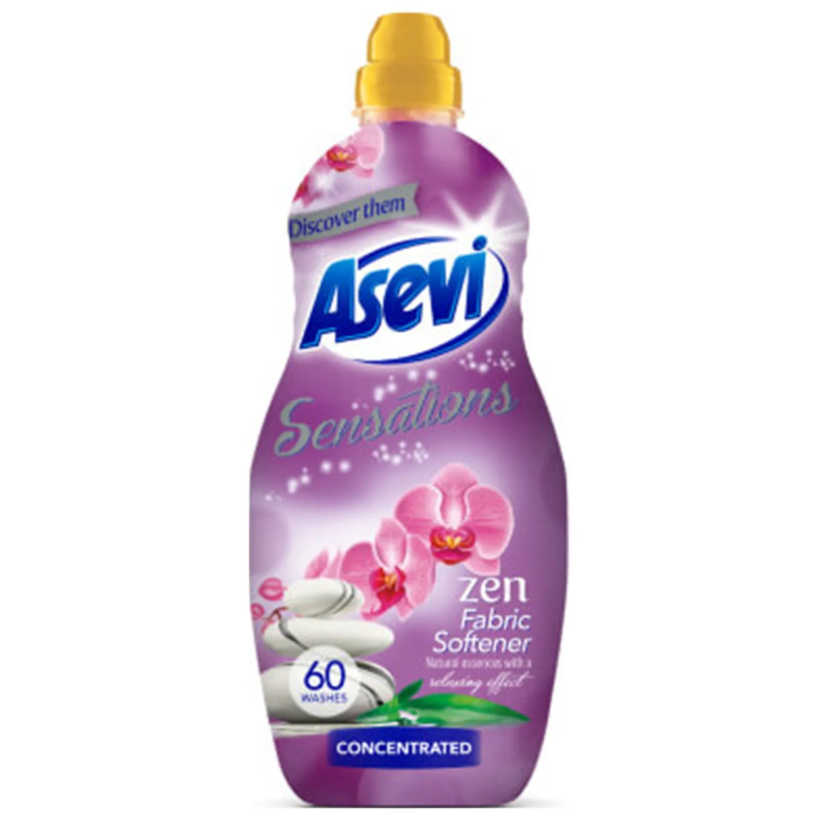 Best Asevi Fabric Softener Concentrated Zen 60 Washes 1.32L | High Quality Cleaning Product Online - Product Image Best Asevi Fabric Softener Concentrated Zen 60 Washes 1.32L | High Quality Cleaning Product Online - Product Image